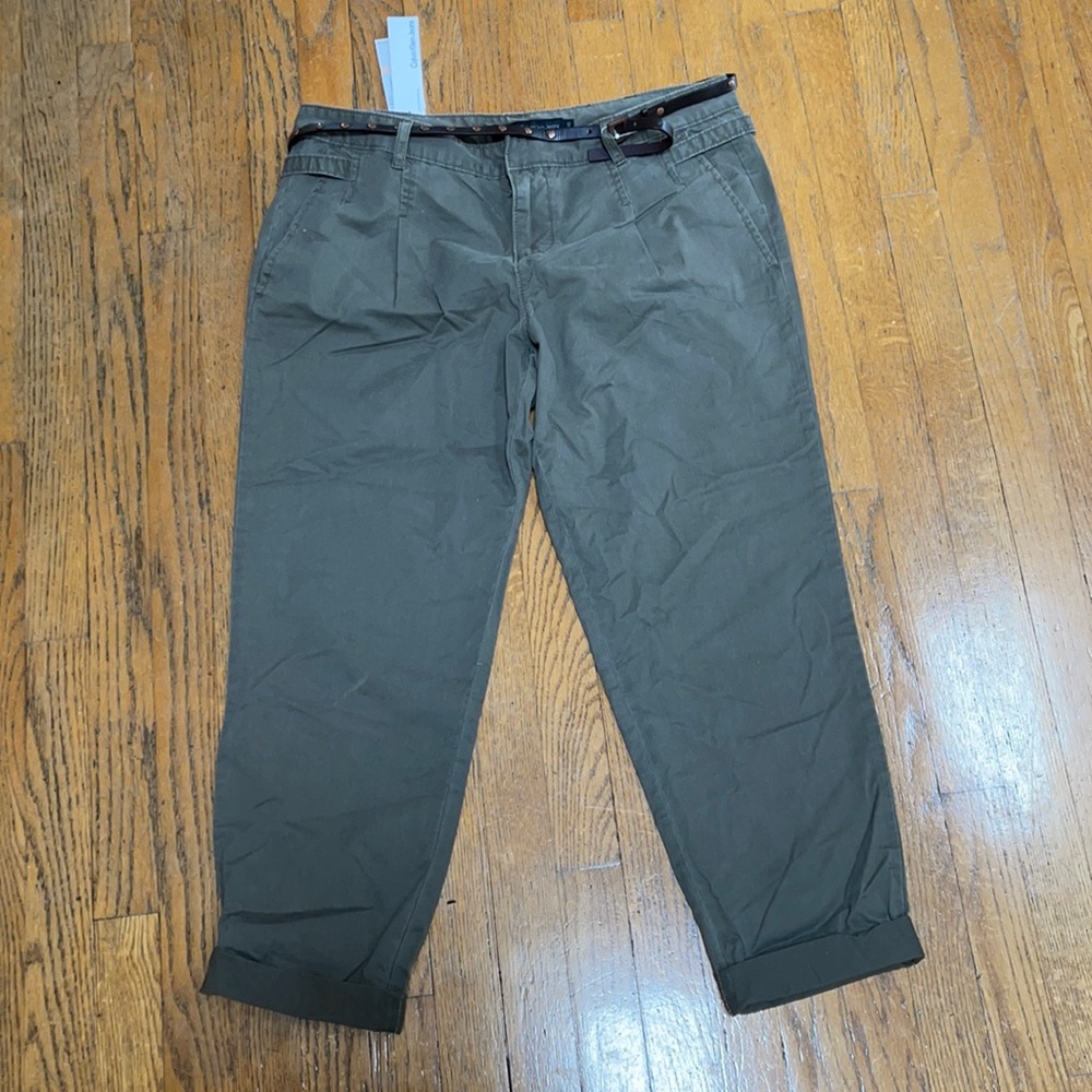 NWT Calvin Klein Jeans chinos. Size 12